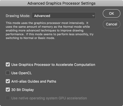 Advanced GPU Settings